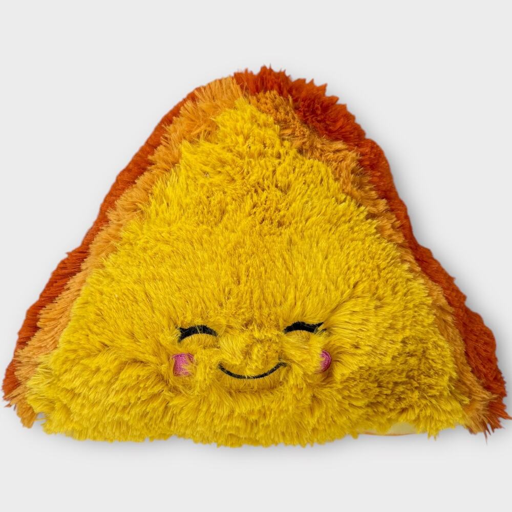 Large 14" Squishable Comfort Food Grilled Cheese Sandwich Plush Fuzzy Kawai